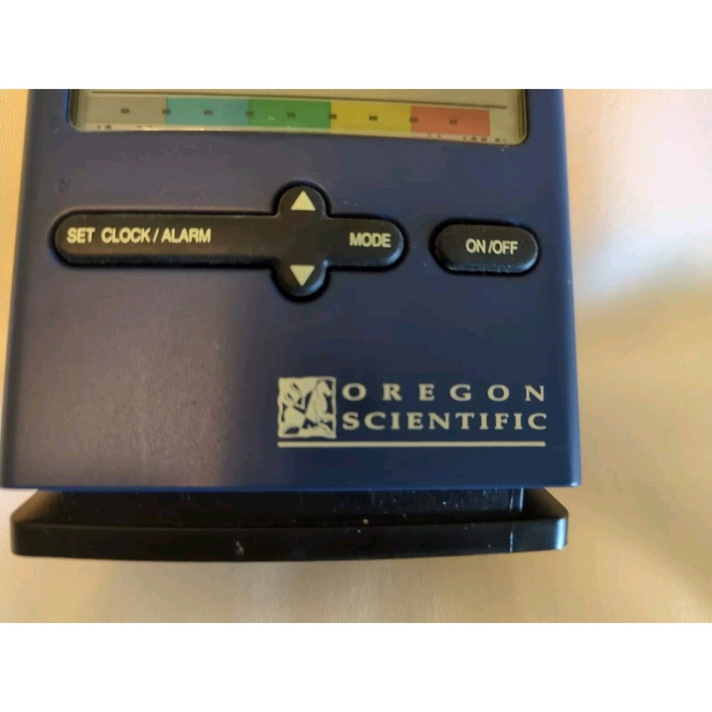 Oregon Scientific Hi-Glo Alarm Clock RA2000 Battery Operated Tested & Working - Picture 7 of 7
